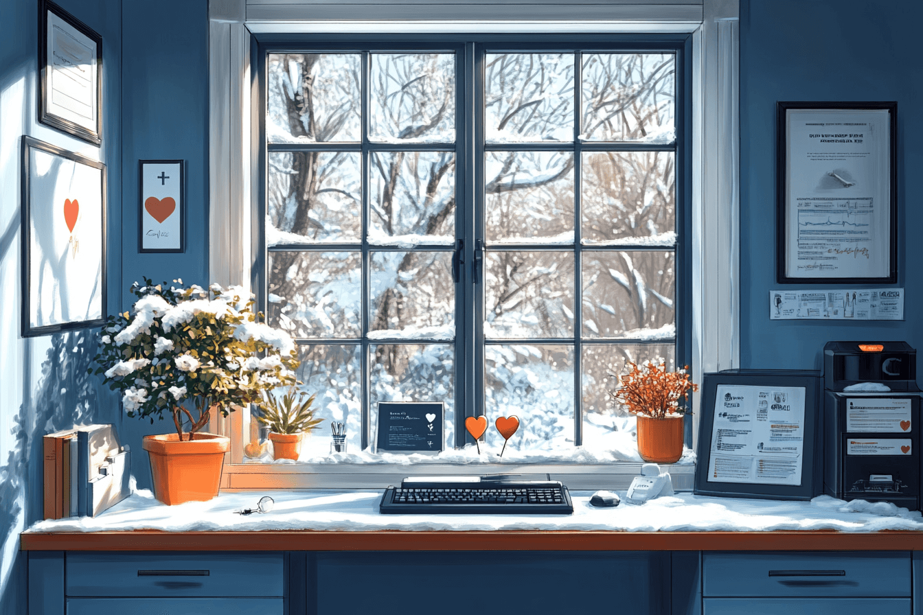 Здоровье сердца зимой: профилактика и уход